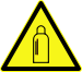 DIN 4844-2 Warnung vor Gasflaschen D-W019.svg